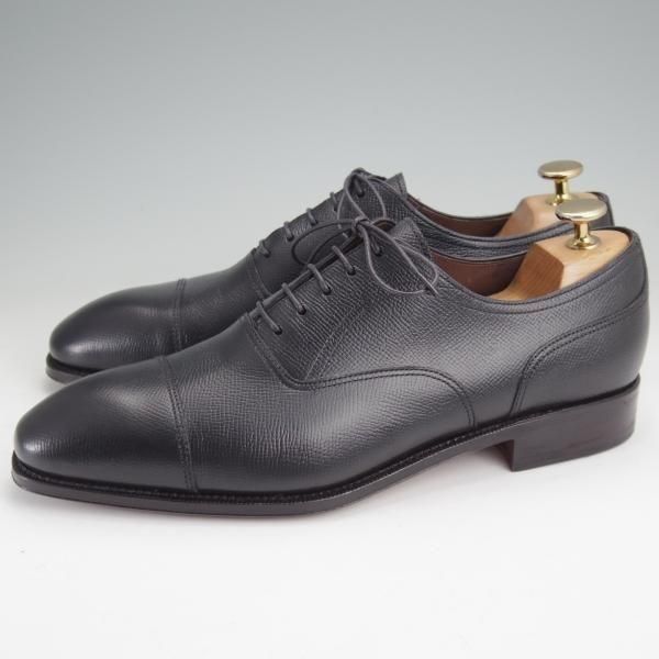 ほぼ未使用★(スペイン製)カルミナ SIZE 7【定価￥79,200-★ストレートチップ/80286】グレインレザー/黒/CARMINA★n077