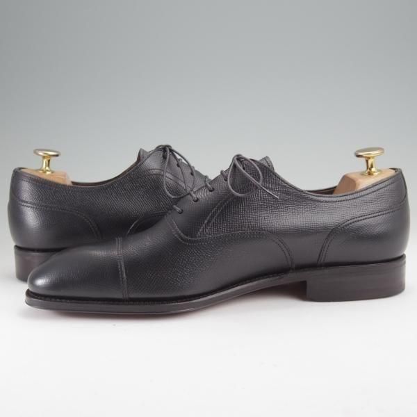 ほぼ未使用★(スペイン製)カルミナ SIZE 7【定価￥79,200-★ストレートチップ/80286】グレインレザー/黒/CARMINA★n077