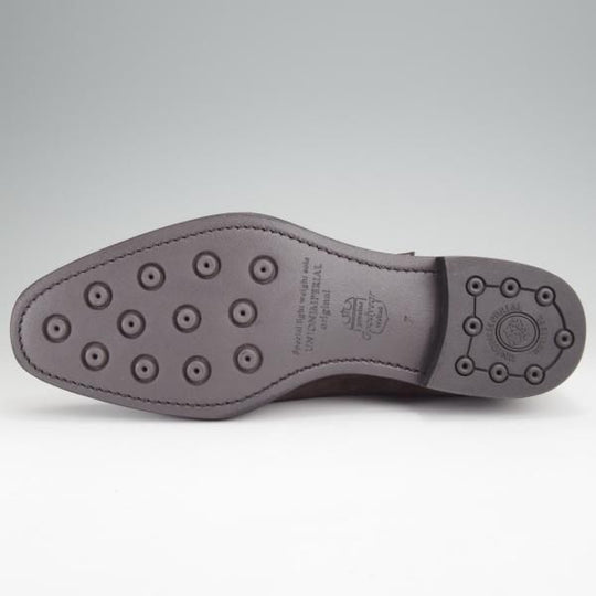 未使用★ユニオンインペリアル SIZE 7【モデル定価￥58,300-★撥水なめしスエード/(伊)SCIARADA社】U2007/ダブルモンク/濃茶/メンズ★n079