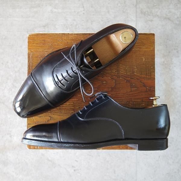 極上★クロケット&ジョーンズ 6.5E【定価￥148,500-★AUDLEY/オードリー】ハンドグレードライン/337ラスト/黒/Crockett&Jones★n082
