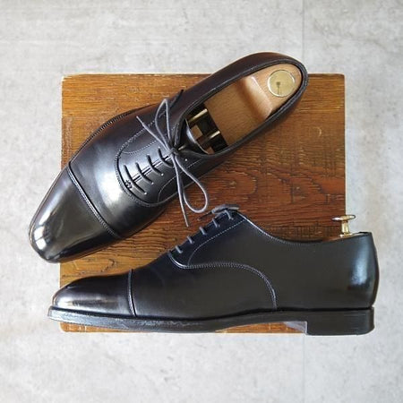 極上★クロケット&ジョーンズ 6.5E【定価￥148,500-★AUDLEY/オードリー】ハンドグレードライン/337ラスト/黒/Crockett&Jones★n082