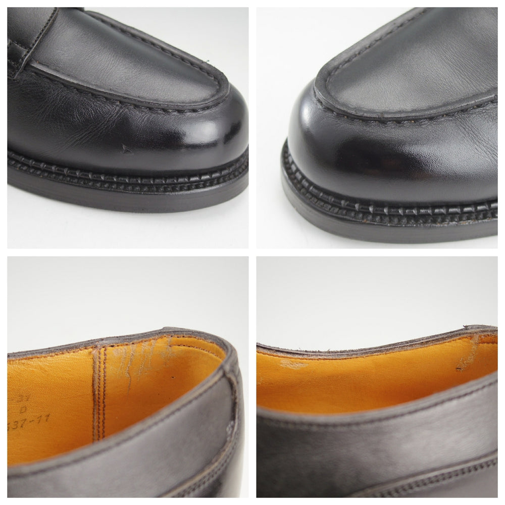 ★J.M.ウエストン 5.5D【現行定価￥220,000-★ロシアンカーフ仕様/ゴルフ/GOLF】641/Uチップ/黒/Weston/ウェストン★p163