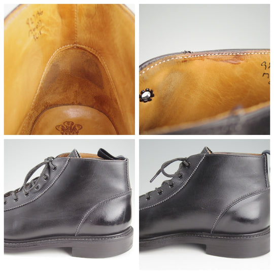 極上★トリッカーズ SIZE 8.5【定価￥143,000-★ダイナイトソール/モンキーブーツ】Ethan/M6077/カーフ/黒/メンズ/Tricker's★p115