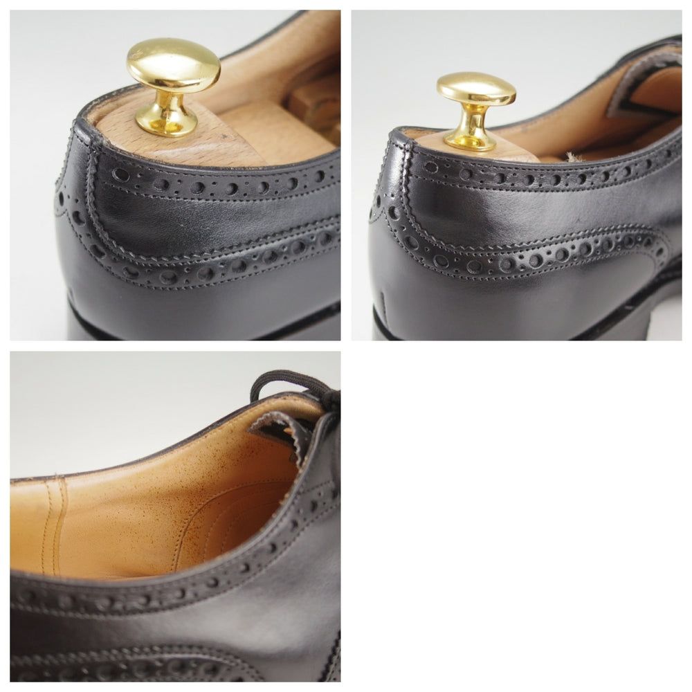 ★チャーチ 55F/UK5.5【現行定価￥192,500-★チェットウィンド/CHETWYND】173ラスト/フルブローグ/カーフ/黒/メンズ/Church's★o552