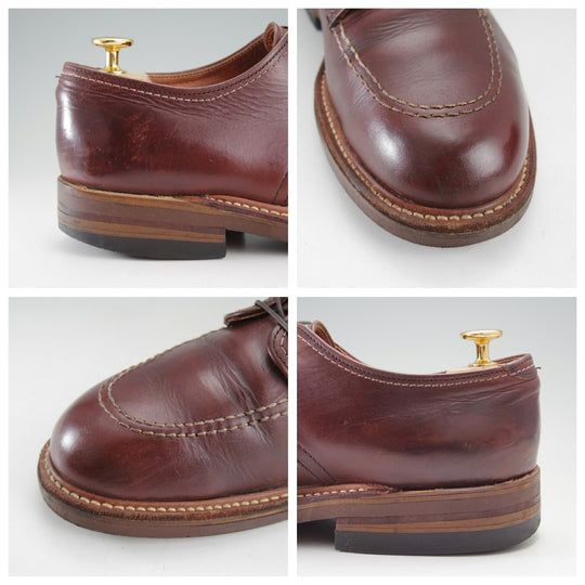 ★オールデン 7.5D【現行定価17万円以上★インディーOX/4002/クロムエクセルレザー】Uチップ/トゥルーバランスラスト/茶/ALDEN★o525