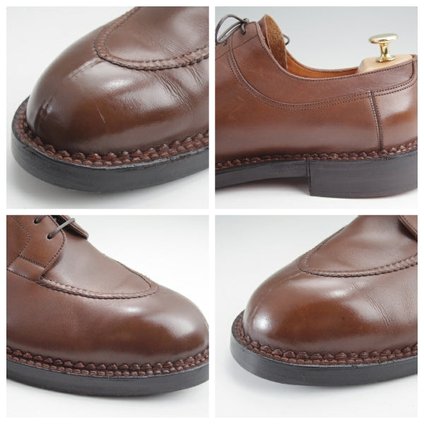 極上★J.M.ウエストン 9.5E【現行定価￥473,000-★ハントダービー/677/ロシアンカーフ】32ラスト/茶/ドゴール/Weston/ウェストン★n086