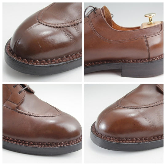 極上★J.M.ウエストン 9.5E【現行定価￥473,000-★ハントダービー/677/ロシアンカーフ】32ラスト/茶/ドゴール/Weston/ウェストン★n086