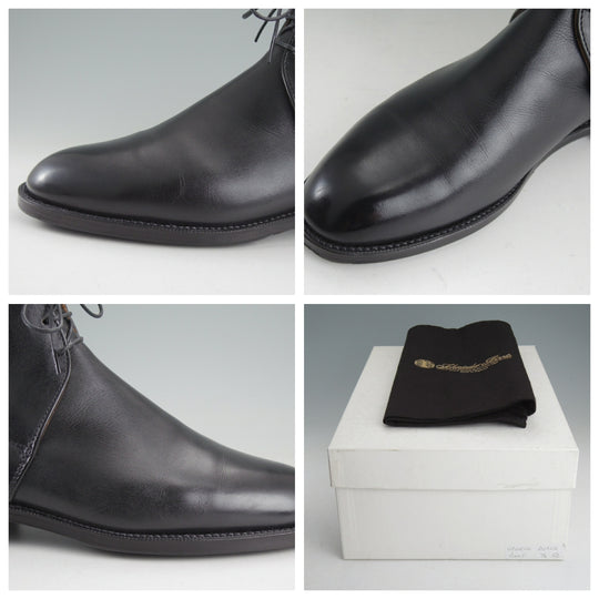 ★(英)シュナイダーブーツ SIZE 7.5【定価￥198,000-★ジョージブーツ/GEORGE BOOTS】52ラスト/カーフ/黒/メンズ/SCHNIEDER BOOTS★p407