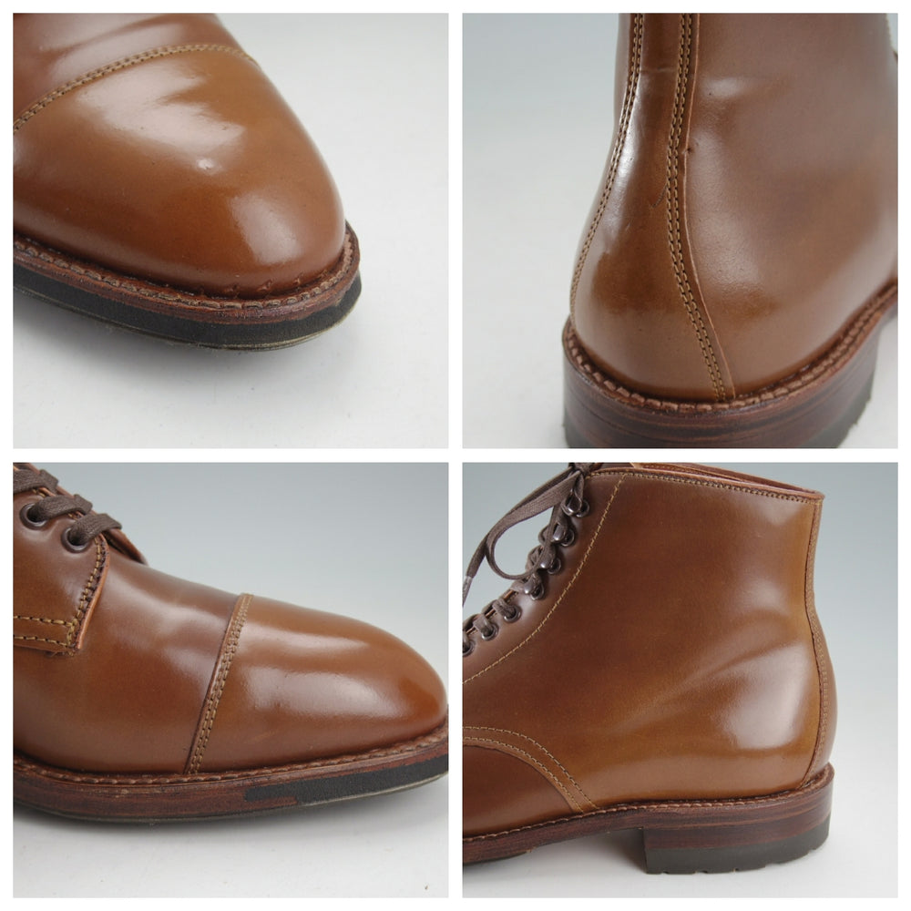 未使用★オールデン 7.5D【貴重★ウイスキーコードバン/茶】D0833HC/グラントラスト/レースアップブーツ/メンズ/ALDEN★o440