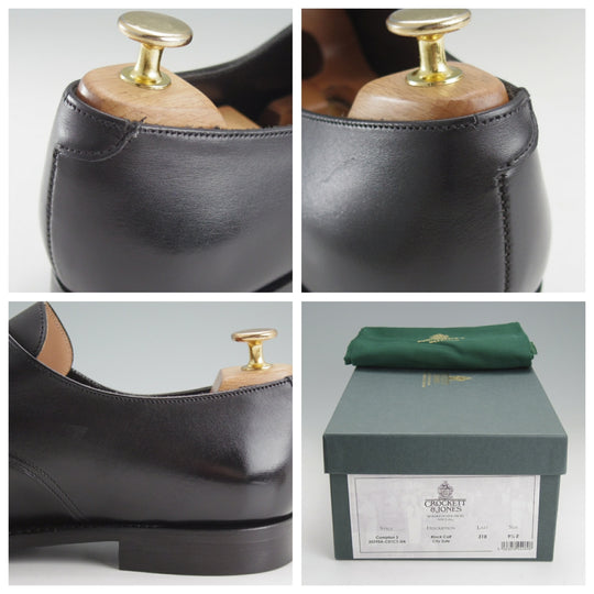 ★クロケット&ジョーンズ 9.5E【定価￥132,000-★Compton3/コンプトン/ユナイテッドアローズ別注】318ラスト/モンクストラップ/黒★o321