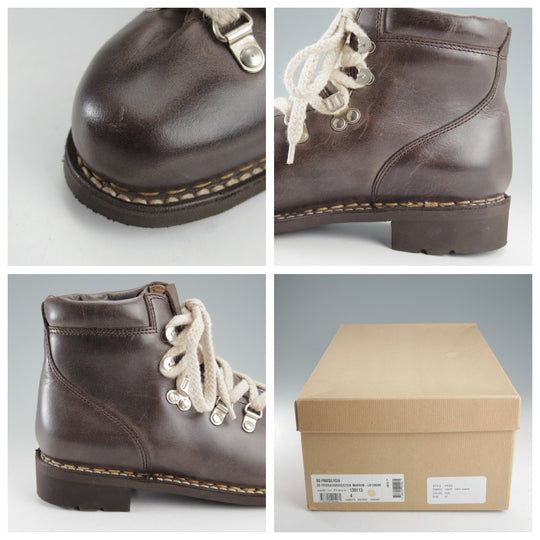 未使用★パラブーツ(レディース) SIZE 4【定価￥96,800-★(ベルギー)SOFIE D'HOORE別注/AVORIAZ/アヴォリアーズ】濃茶/Paraboot★p128