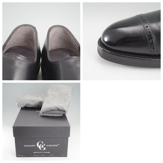 ほぼ試着程度★(英)ガジアーノ&ガーリング 7.5E【現オーダー価格30万円以上★MAYFAIR/ダブルモンク】GG06ラスト/黒/GAZIANO&GIRLING★o661