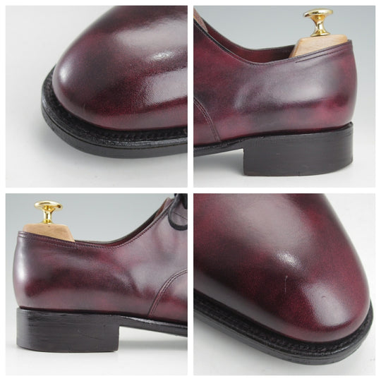 極上★ジョンロブ 9E【注文価格￥452,760-★バイリクエスト品/プレステージライン/SEATON】ミュージアムカーフ/赤茶/JOHN LOBB★n972