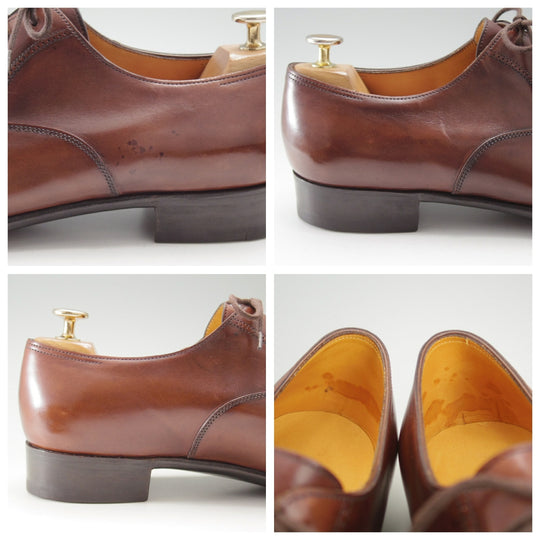 未使用★ジョンロブ 8.5E【デッドストック品★8695ラスト仕様のPHILIP/フィリップ】プレステージライン/カーフ/茶/JOHN LOBB★o272