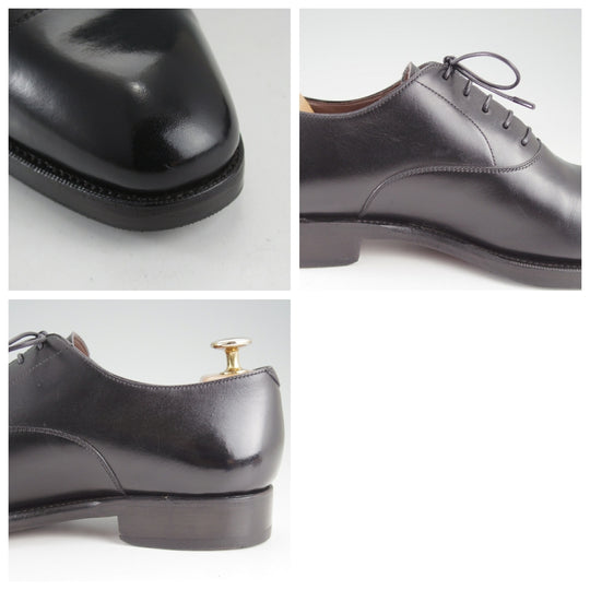 極上★(スペイン製)カルミナ SIZE 6.5【定価￥94,600-★ストレートチップ/80386】RAINラスト/カーフ/黒/メンズ/CARMINA★o984