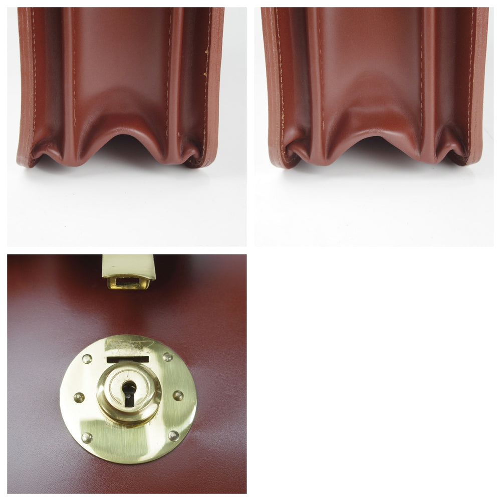★(英)Lloyd's/ロイズラゲッジ【貴重★ロイドフットウェア取扱/ダレスバッグ】メンズ/ビジネス/バッグ/ブリーフケース/茶/革/鞄★p297