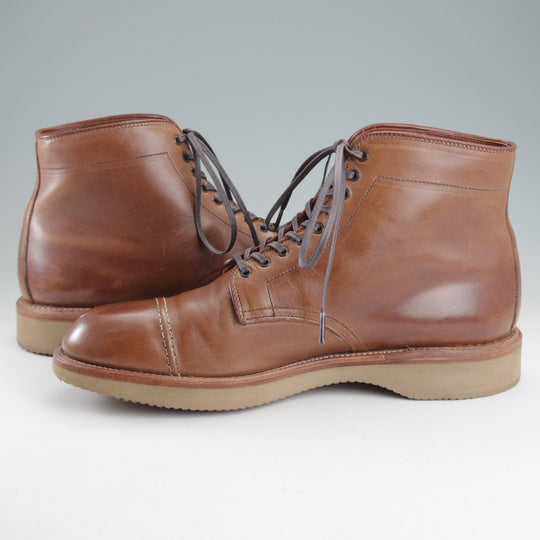 極上★オールデン 9.5E【現行定価17万円以上★クロムエクセルレザー/ナチュラル色/86043】トゥルーバランスラスト/ブーツ/薄茶/ALDEN★o419