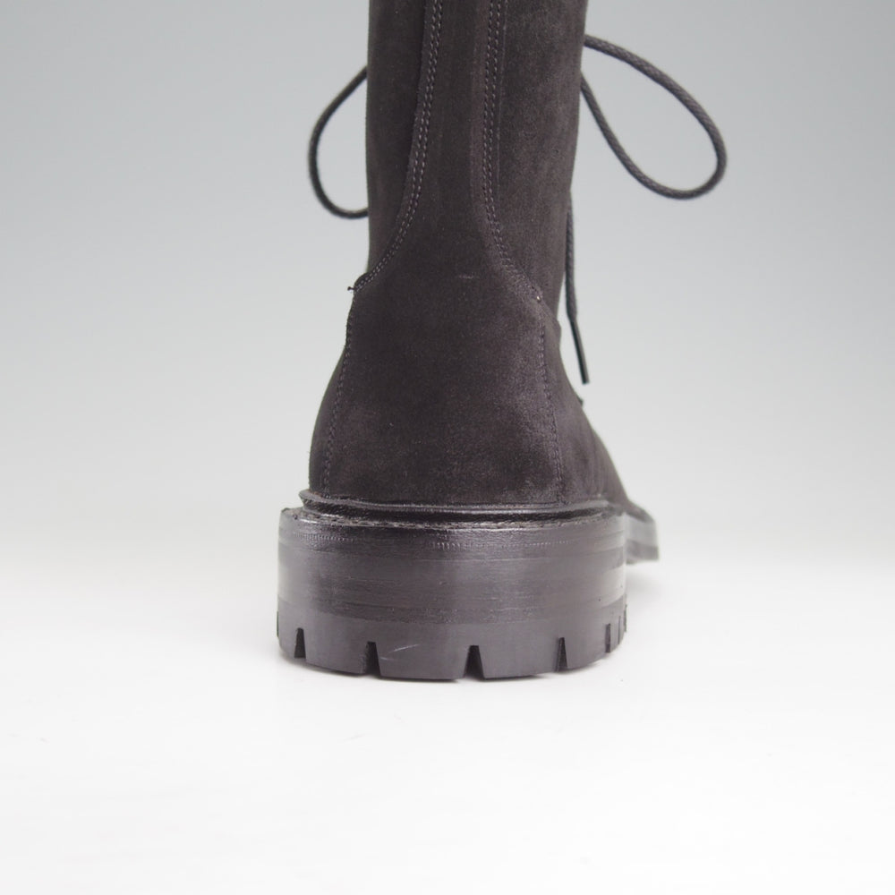 未使用★トリッカーズ SIZE 8【現行定価14万円以上★コマンドソール/BURFORD同系モデル】M9047/スエード/黒/ブーツ/Tricker's★p560