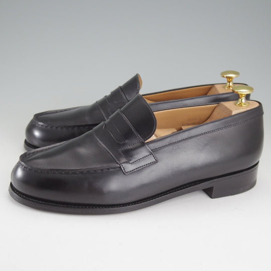 使用数回★J.M.ウエストン 6F【定価￥165,000-★180/コインローファー】41ラスト/ボックスカーフ/黒/メンズ/Weston/ウェストン★o977
