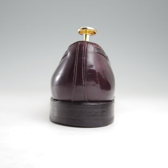 極上★オールデン 6.5E【定価￥217,800-★コードバン仕様/563】アバディーンラスト/タッセルローファー/#8/赤茶/メンズ/ALDEN★n892