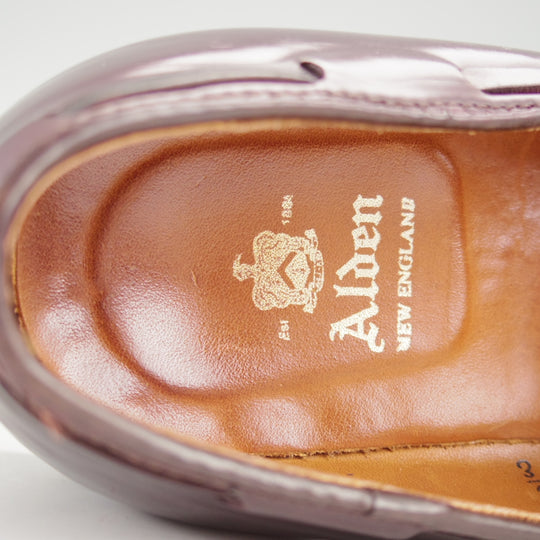 極上★オールデン 6.5E【定価￥217,800-★コードバン仕様/563】アバディーンラスト/タッセルローファー/#8/赤茶/メンズ/ALDEN★n892