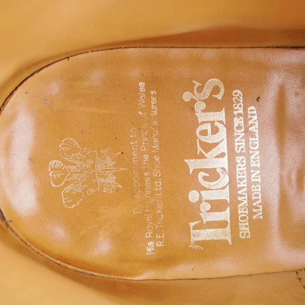 ★トリッカーズ SIZE 8【現行定価14万円以上★リッジウェイソール/カントリーブーツ/M7632】カーフ/茶/メンズ/Tricker's★o988