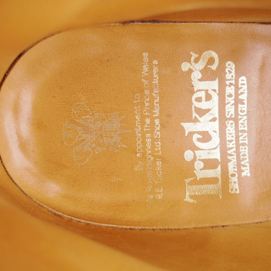 極上★トリッカーズ SIZE 8【現行定価14万円以上★ダイナイトソール/カントリーブーツ/M7632】カーフ/茶/メンズ/Tricker's★o989