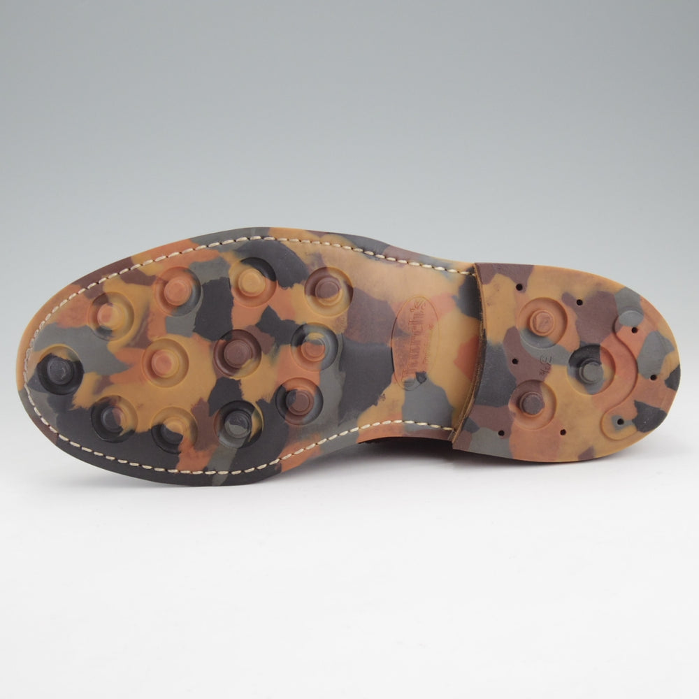 美品★チャーチ 70G/UK7【ダイナイトソール仕様★GRINDALE/レースアップブーツ】133ラスト/スエード/SIGAR/濃茶/メンズ/Church's★n894