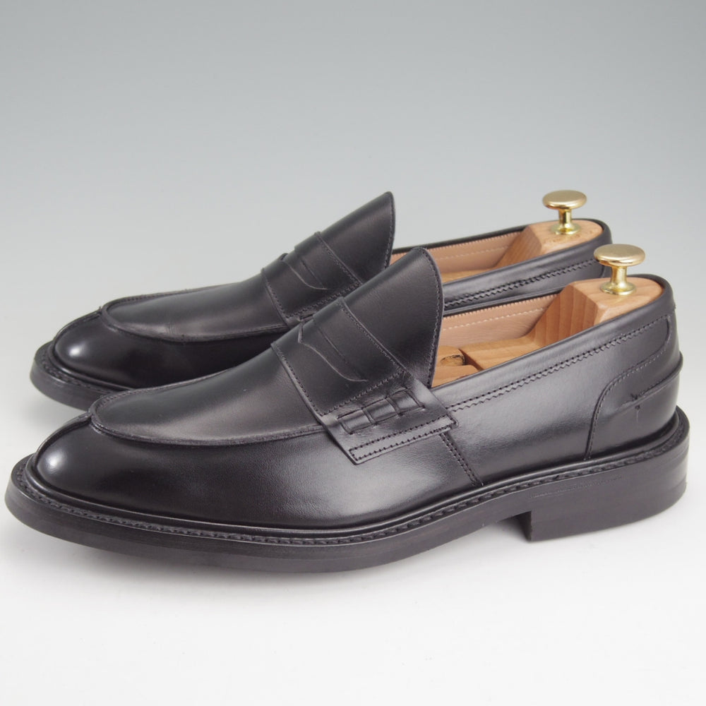 ほぼ試着程度★トリッカーズ SIZE 8.5-4(UK8程度)【定価￥110,000-★ダイナイトソール仕様/直営店(青山)限定/JAMES-J】黒/Tricker's★o424