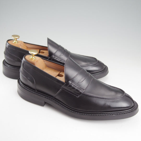 ほぼ試着程度★トリッカーズ SIZE 8.5-4(UK8程度)【定価￥110,000-★ダイナイトソール仕様/直営店(青山)限定/JAMES-J】黒/Tricker's★o424