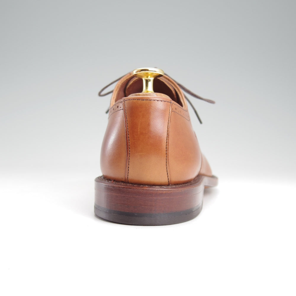 未使用★(米)アレンエドモンズ 8D【現行定価13万円以上★Evanston/クォーターブローグ】カーフ/茶/メンズ/ALLEN EDMONDS★n895