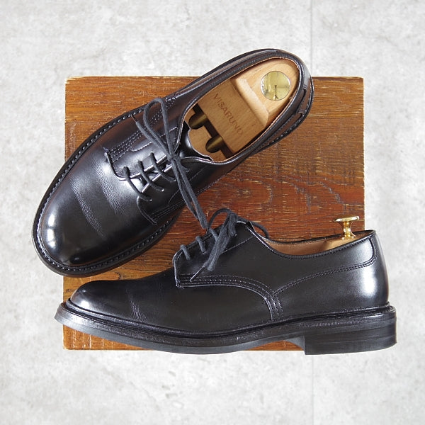 極美品★トリッカーズ SIZE 6【定価￥132,000-★ダイナイトソール/Woodstock/5636】プレーントゥ/カントリーシューズ/黒/Tricker's★n417