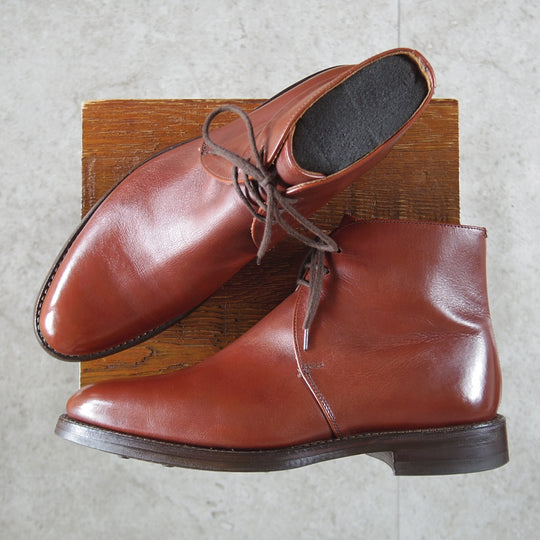 ★トリッカーズ SIZE 7.5【定価￥143,000-★ダイナイトソール/GLADSTONE】ジョージブーツ/M8010/カーフ/茶/メンズ/Tricker's★o987