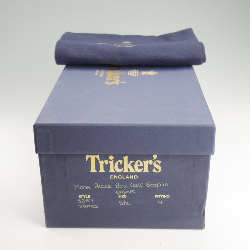 ほぼ試着程度★トリッカーズ SIZE 8.5-4(UK8程度)【定価￥110,000-★ダイナイトソール仕様/直営店(青山)限定/JAMES-J】黒/Tricker's★o424