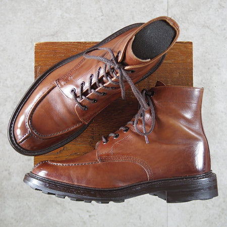 ★トリッカーズ SIZE 8【現行定価14万円以上★リッジウェイソール/カントリーブーツ/M7632】カーフ/茶/メンズ/Tricker's★o988