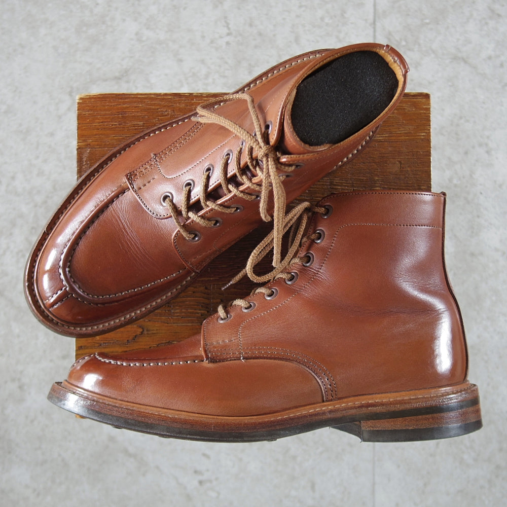 極上★トリッカーズ SIZE 8【現行定価14万円以上★ダイナイトソール/カントリーブーツ/M7632】カーフ/茶/メンズ/Tricker's★o989