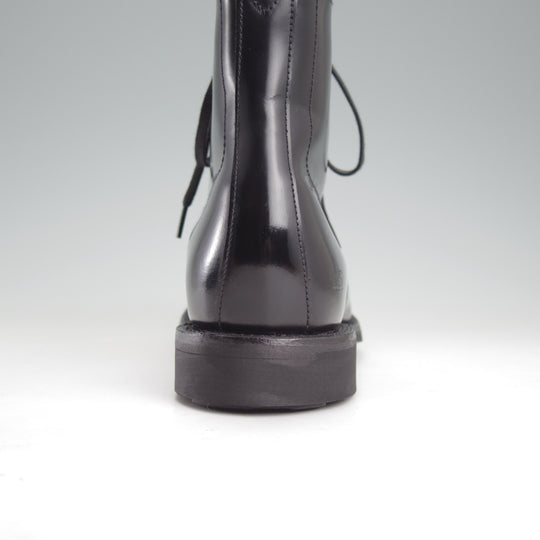 極美品★(英)サンダース(レディース) SIZE 4【定価￥68,200-★コマンドソール/ミリタリーコレクション/1615B】ブーツ/黒/SANDERS★n896
