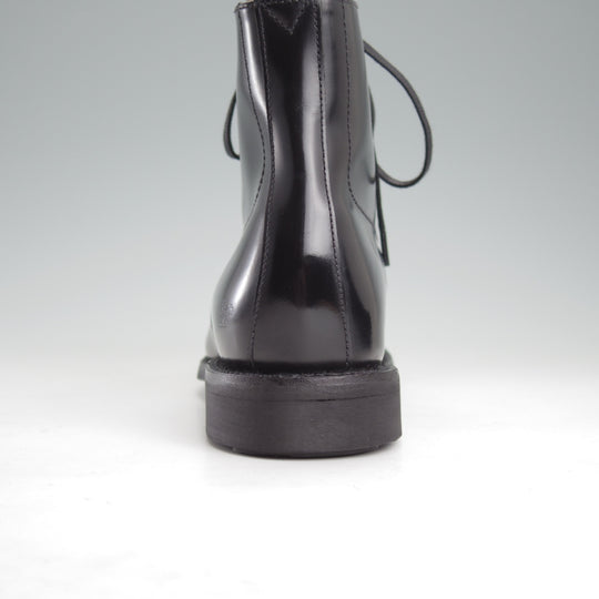 極美品★(英)サンダース(レディース) SIZE 4【定価￥68,200-★コマンドソール/ミリタリーコレクション/1615B】ブーツ/黒/SANDERS★n896