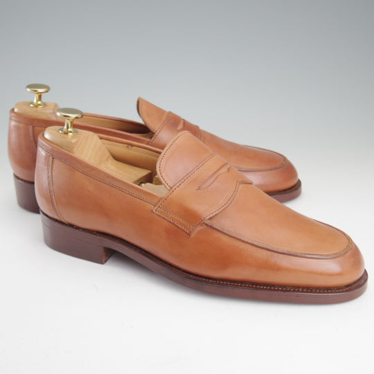 未使用★トリッカーズ SIZE 8【定価￥110,000-★コインローファー/CHICAGO/シカゴ】M6579/カーフ/茶/メンズ/Tricker's★p568