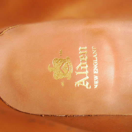 未使用★オールデン 7.5D【貴重★ウイスキーコードバン/茶】D0833HC/グラントラスト/レースアップブーツ/メンズ/ALDEN★o440