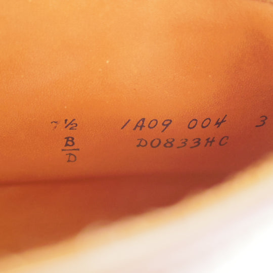 未使用★オールデン 7.5D【貴重★ウイスキーコードバン/茶】D0833HC/グラントラスト/レースアップブーツ/メンズ/ALDEN★o440