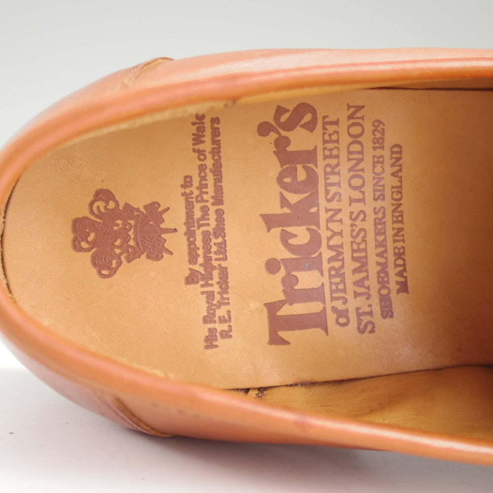 未使用★トリッカーズ SIZE 8【定価￥110,000-★コインローファー/CHICAGO/シカゴ】M6579/カーフ/茶/メンズ/Tricker's★p568