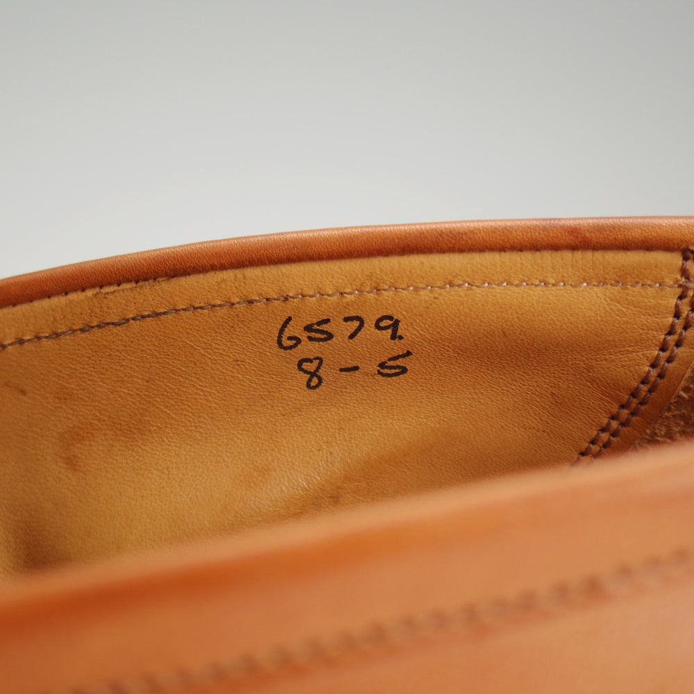 未使用★トリッカーズ SIZE 8【定価￥110,000-★コインローファー/CHICAGO/シカゴ】M6579/カーフ/茶/メンズ/Tricker's★p568
