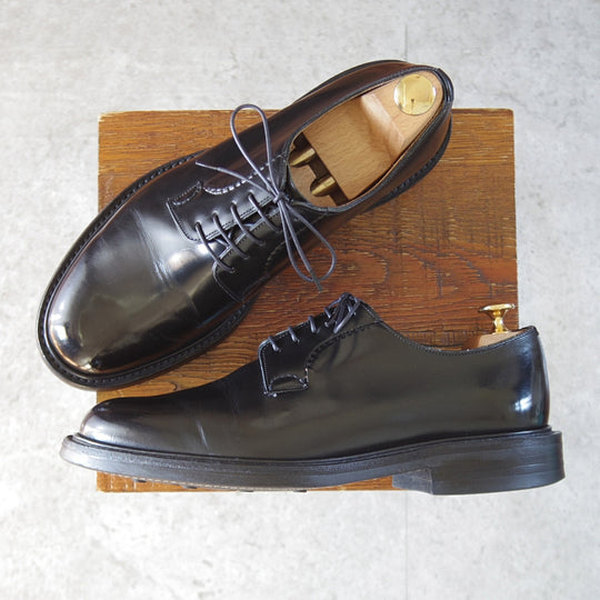 極上★チャーチ 70F/UK7【定価￥192,500-★ダイナイトソール仕様/SHANNON R/シャノン】103ラスト/プレーントゥ/黒/メンズ/Church's★o432