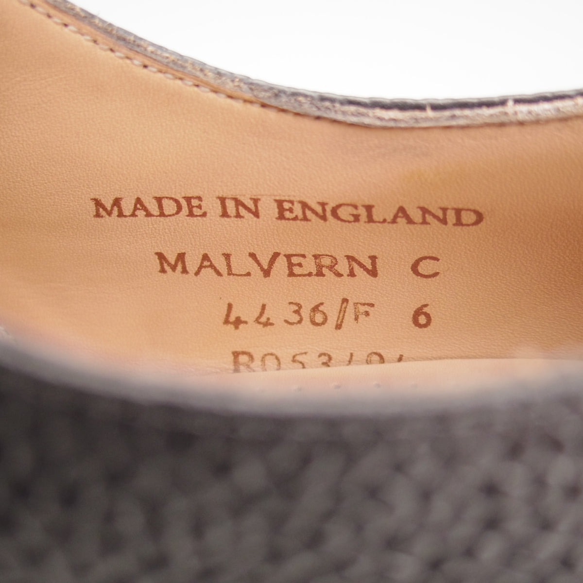 中古)チーニー MALVERN C マルヴァーン プレーントゥ 4436ラスト☆n899