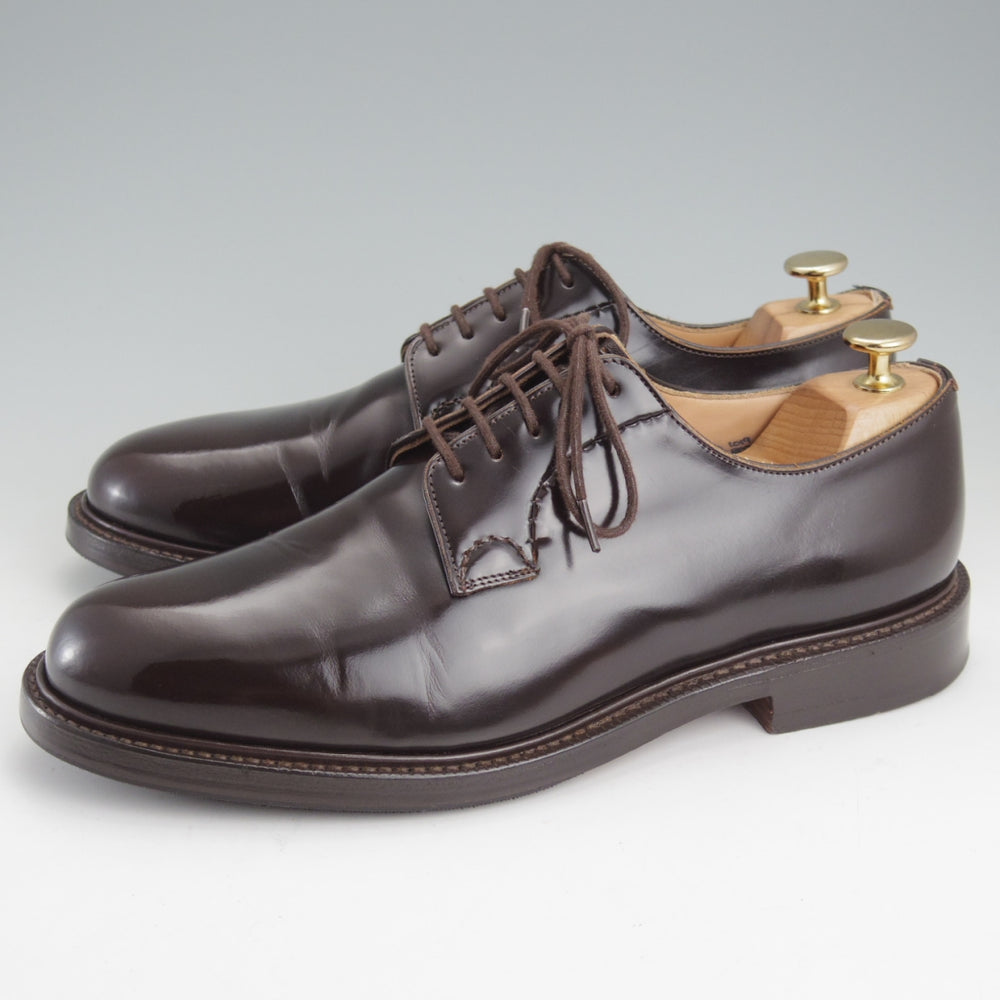 極上★チャーチ 75F/UK7.5【定価￥192,500-★SHANNON/シャノン】103ラスト/プレーントゥ/LIGHT EBONY/濃茶/メンズ/Church's★n900