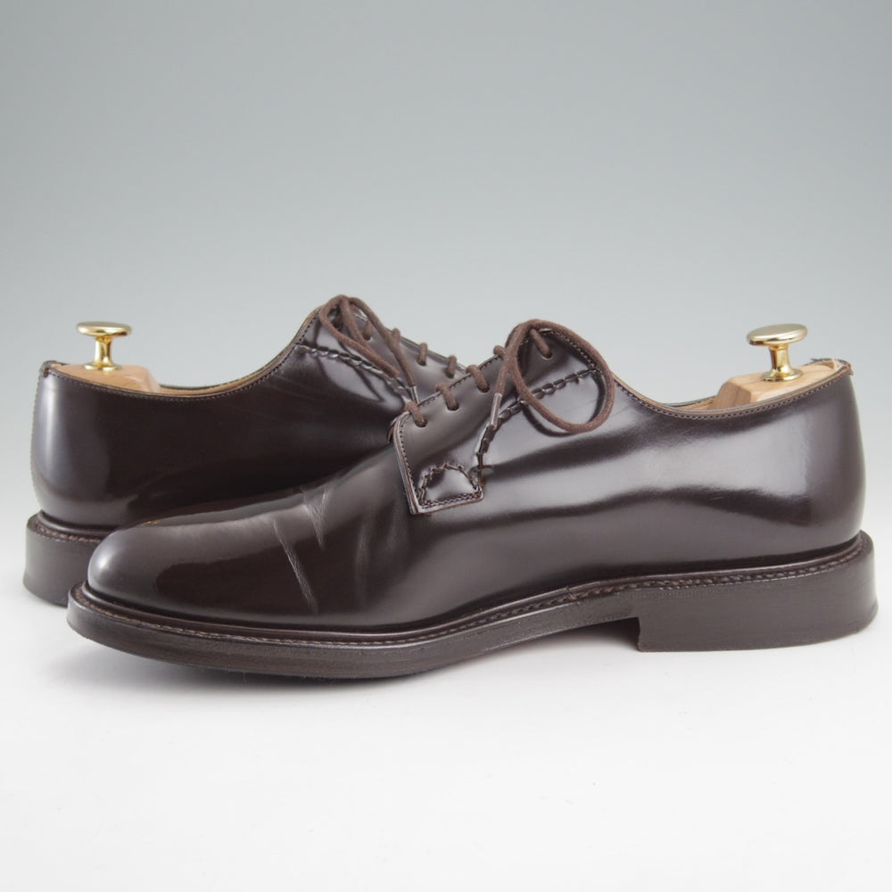 極上★チャーチ 75F/UK7.5【定価￥192,500-★SHANNON/シャノン】103ラスト/プレーントゥ/LIGHT EBONY/濃茶/メンズ/Church's★n900