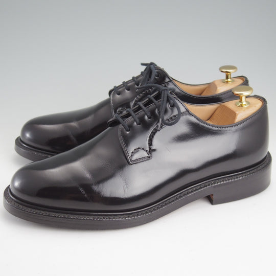 極上★チャーチ 75F/UK7.5【定価￥192,500-★SHANNON/シャノン】103ラスト/プレーントゥ/黒/メンズ/Church's★n901