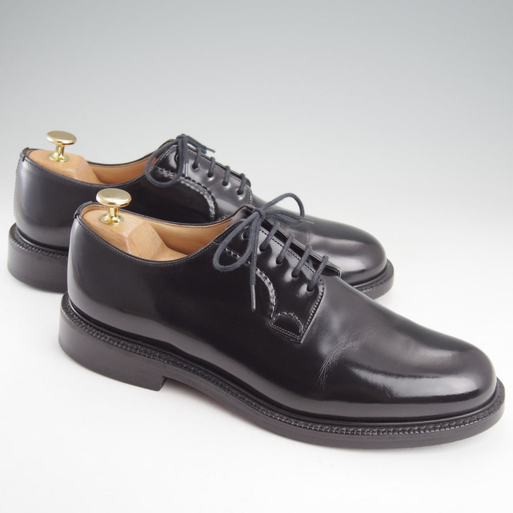 極上★チャーチ 75F/UK7.5【定価￥192,500-★SHANNON/シャノン】103ラスト/プレーントゥ/黒/メンズ/Church's★n901