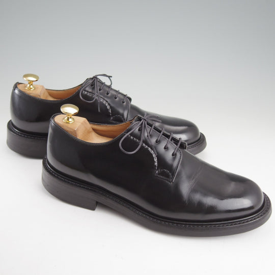 極上★チャーチ 70F/UK7【定価￥192,500-★ダイナイトソール仕様/SHANNON R/シャノン】103ラスト/プレーントゥ/黒/メンズ/Church's★o432